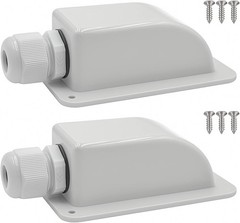 White Waterproof Solar Cable Entry Gland Single Cable Entry Gland All Cable