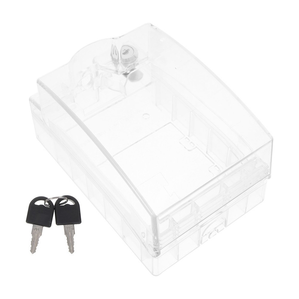 Lockable Outlet Cover – Clear Waterproof Socket Protector for 86 Type Outdoor