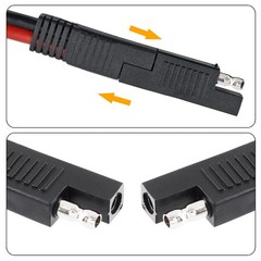 Kyuionty 6 Pack SAE Polarity Reverse Adapter Connector, SAE Quick Disconnect …
