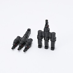 T Branch Solar Panel Cable 3 Branch Waterproof IP65 Solar Connector