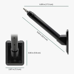 Universal Solar Panel Wall Mount for Ring, Eufy, Arlo, Wyze, Reolink Solar Pa…