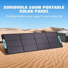 SOKIOVOLA 200W Solar Panel 200 Blue