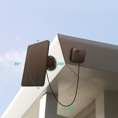 4W Solar Panel for Blink Outdoor 4 Camera w/ Cable Mount Waterproof