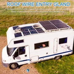 RV Roof Entry Gland Solar Cable Camper Project Panel Wiring Accessory