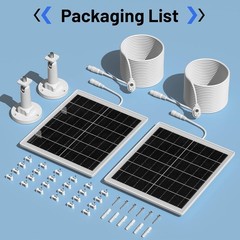 Solar Panel Charger for Arlo Pro Cameras