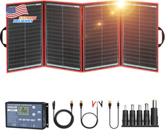 200W 18V Portable Foldable Solar Panel Kit
