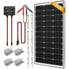 100W Solar Battery Charger MPPT Controller Maintainer Kit