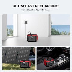 Portable Power Station, 97.68Wh Solar Generator | Lithium Battery Power with …