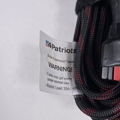 4Patriots Solar Extension Cable (Red and Black)