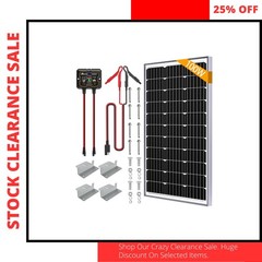 100W Solar Battery Charger MPPT Controller Maintainer Kit