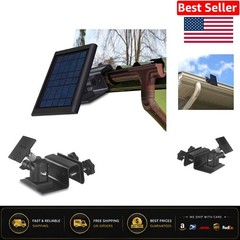 Lightweight Adjustable Gutter Mount for Solar Panels – Perfect Outdoor Accessory