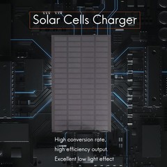 High Quality 18V 2.5W Polycrystalline Stored Solar Panel Module4843