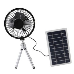 Solar Vent Fan Monocrystalline Silicon Solar Panel Powered Fan With Stand For