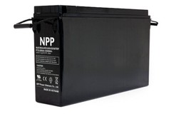 NPP FT12-105Ah 12V 105Ah Front Access Deep Cycle Battery Replaces TPL121000T