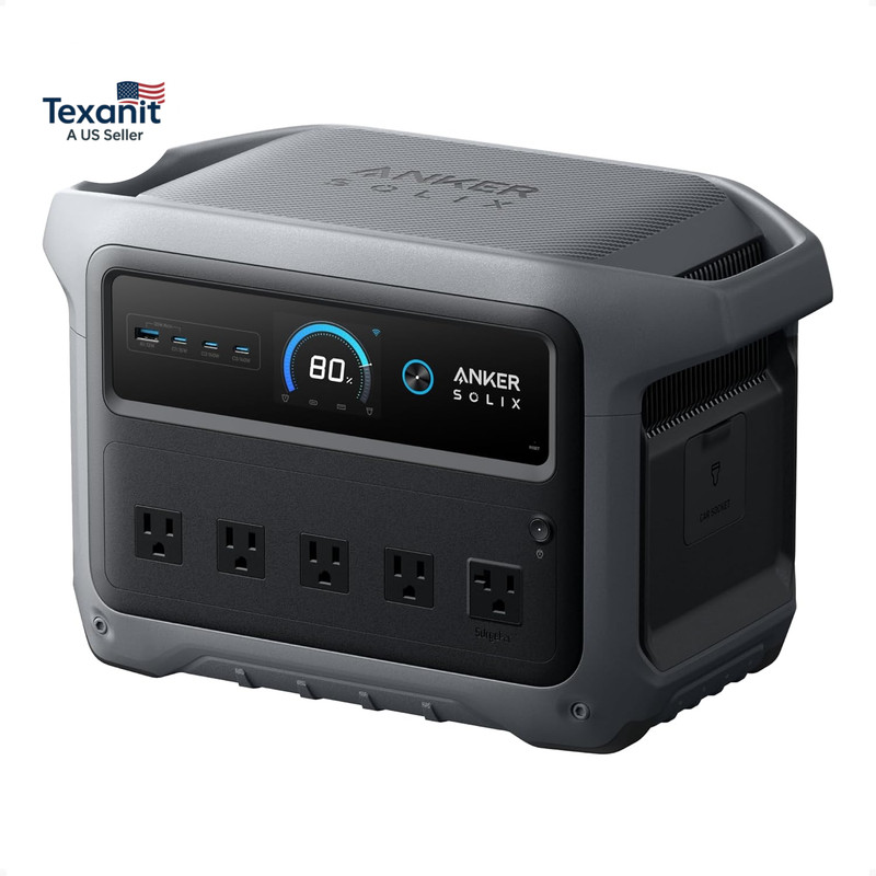 Anker SOLIX C1000 Gen 2 Portable Power Station 2000W 1024Wh LiFePO4