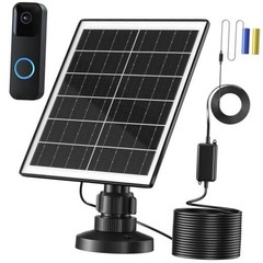 Solar Panel Charger Compatible with Blink Video Doorbell/Blink Outdoor 4(4th)