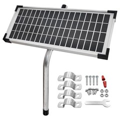 FM123 Solar Panel Kit Compatible Mighty Mule Gate Opener 10W