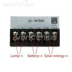 DC3-24V LED Automatic Solar Light Driver Control Board Solar Charging Controller