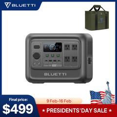 BLUETTI Elite 100 V2 1024Wh 1800W Portable Power Station With Bag for Camping