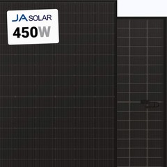 JA Solar 450W Solar Panel 108 Cell All-Black Bifacial JA-54D41-450LB