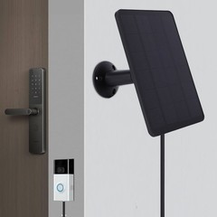 2Pcs 10W Solar Panel Fit For Security Camera Wireless Outdoor 360 Degree