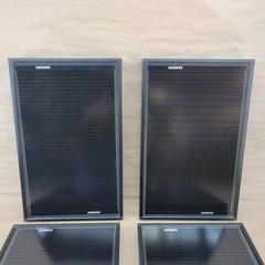Lot Of 4 Siemens 12v Model ST5 Photovoltaic Module Solar Panel 8 X 13