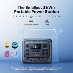 BLUETTI Elite 300 3014Wh Portable Power Station Generator+2*200W Solar Panel