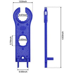 1 Pair/ 2 pcs Solar Spanner Wrench for MC4 Connectors Solar Connector Tool