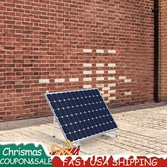 41”/45” Solar Panel RV Tilt Mount Brackets Roof Flat Surface Adjustable Frame US