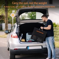 220 watt Solar Panel 48 volt Folding Solar Panel Camping for Solar Generator
