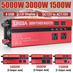 6000W Inverter Solar Panel Kit Solar Power Generator 100A Home 110V Grid System