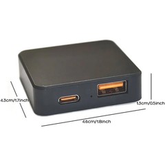 Upgraded Solar Controller 5V 9V 12V USB A USB C Type C Output Port Voltage