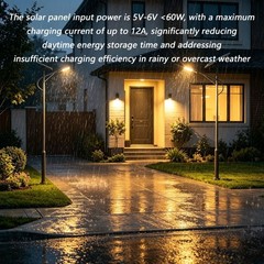 Aluminum Base Solar Lamp Board with Remote Light Control Use