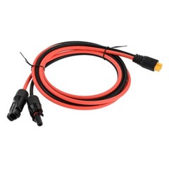 Solar Charge Cable Connector Extension to XT60 Female Adapter 1.5m 12AWG