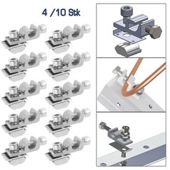 Ground Grounding Lug Standard Grounding Clip Solar-Panel Solar-Mounting System