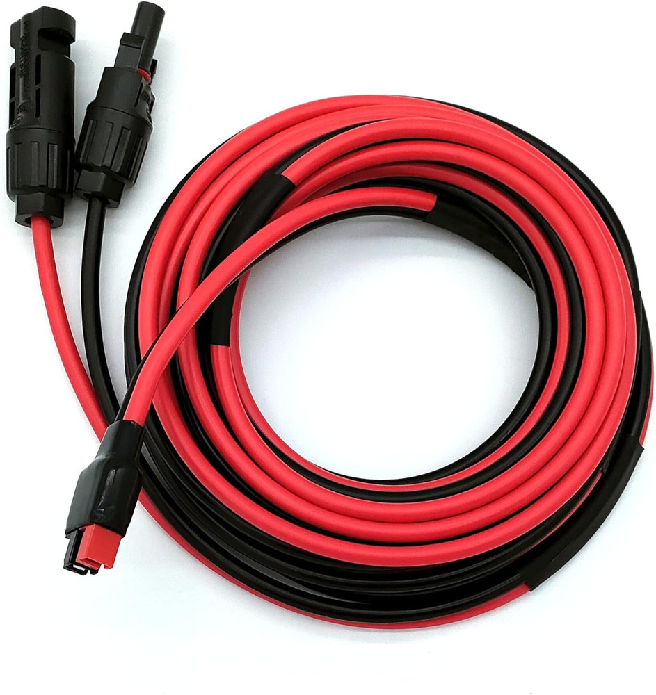 12AWG 50FT Solar to ADS Adapter Charge Cable for Solar Generator,Solar Charge Co