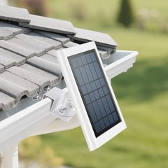 2Pack Gutter Mount for Solar Panel, No Drill Aluminum Alloy Bracket with 360°…