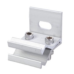 4pcs Pre Assembled Aluminium Clamps for Solar Structure Installation Designs