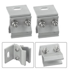 1/4Pcs Solar Panel Bracket Fixing Clamp Mounting Bracket Bracket For Roof New