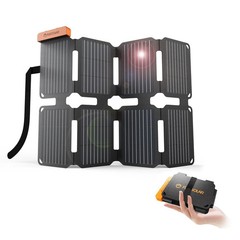 25W UltraPortable Solar Panel Charger with Quick Charge, USBA & USB…