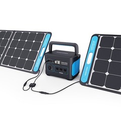 Geneverse SP1 Portable Solar Power Kit, 8mm Charge Port, One Panel, Refurbished