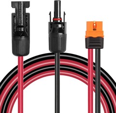 High-Performance 5FT XT60i Solar Panel Adapter – 10AWG for Efficient Transfer