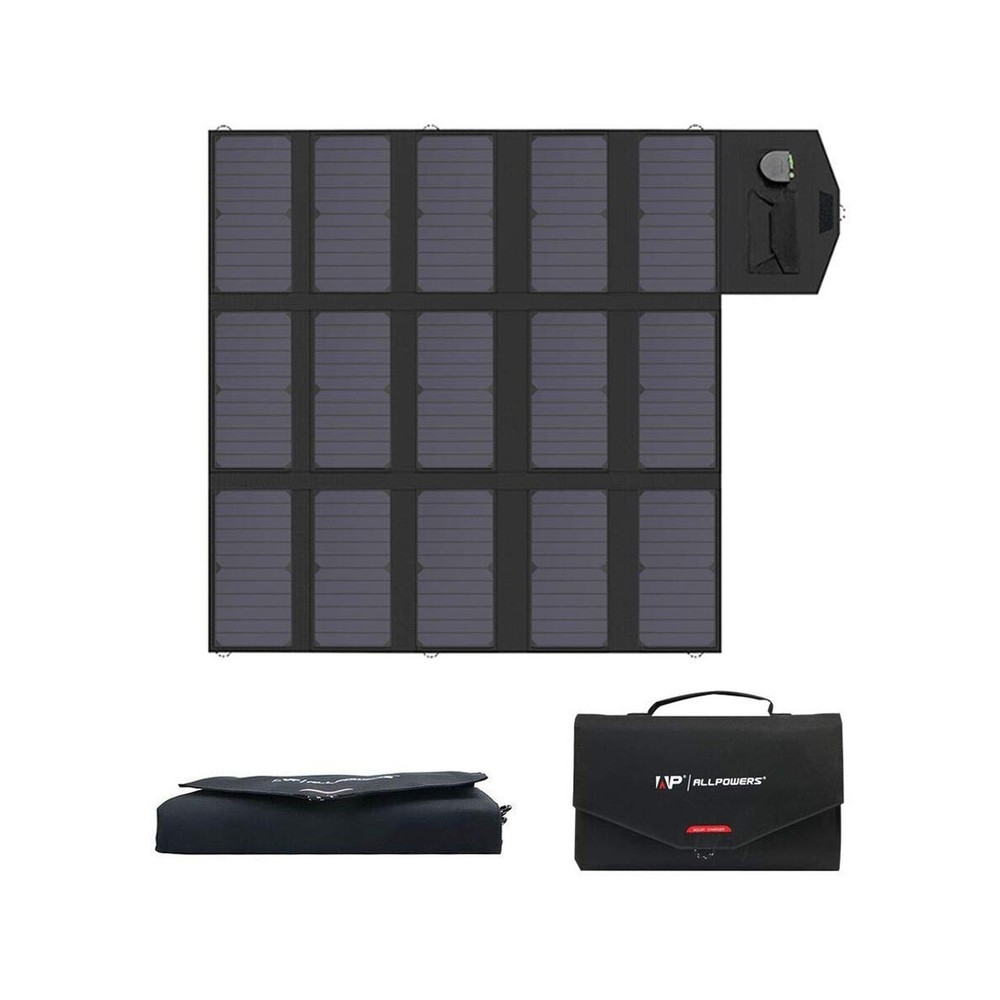 ALLPOWERS Solar Charger 100W Solar Panel Foldable Portable with Dual 5v USB18…