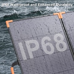 MHPOWOS Portable Foldable Solar Panel 400 watt for Ecoflow Jackery Power Station