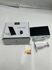 Wasserstein Solar Panel for Noorio Outdoor Security Cameras – 2W Solar Power