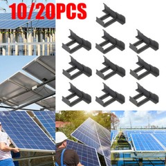 30-40mm Photovoltaic Panel Water Guide Mud Clamp Solar Water Drain Remove Clip