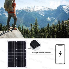 10000W Power Inverter Solar Generator With 200W Solar Panel Home Complete Set
