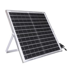 Long Cable 12V 20W Solars Power Supply Panel For Off grids Security Camera