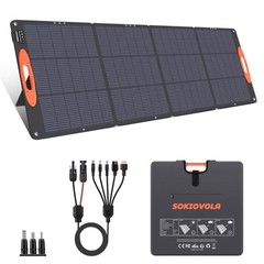 200W Foldable Portable Solar Panel IP68 Waterproof