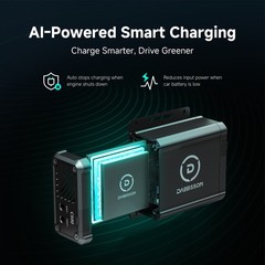Dabbsson 1008Wh 1200W Portable Power Station with 560W Car Alternator Charger